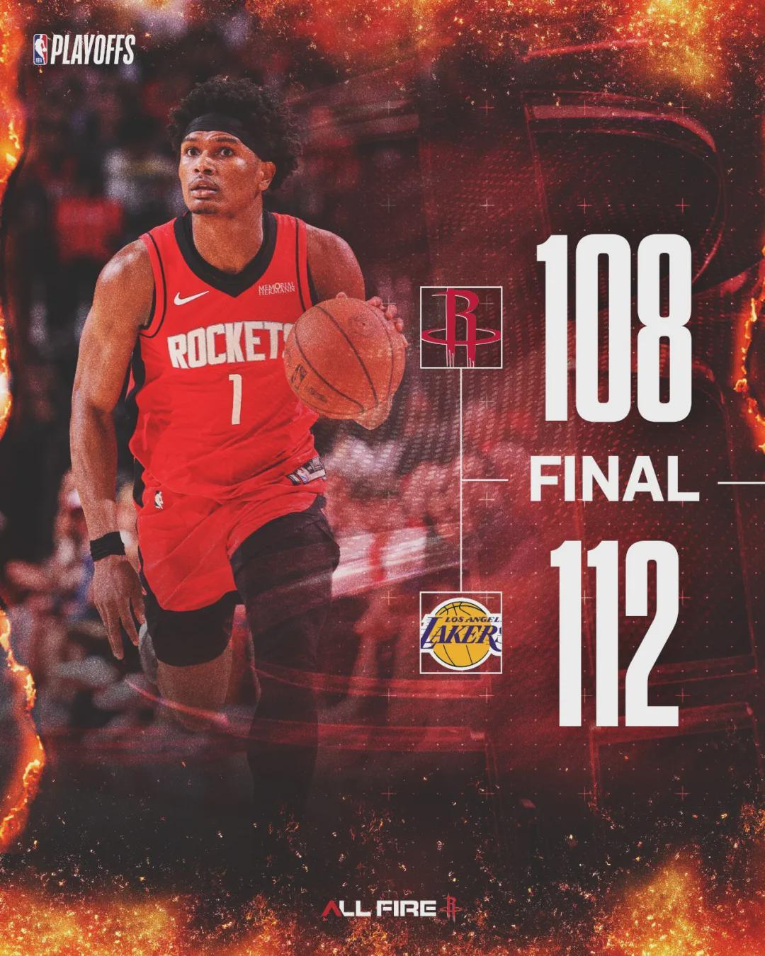 龙8国际-火箭扎心了！1713胜2负！载入NBA季后赛史册